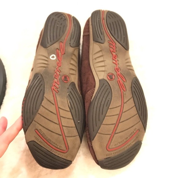 MERRELL Barrado Brown Suede Sneakers 8M - Picture 6 of 8
